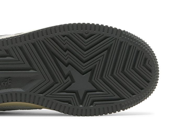 Stadium Goods x Bapesta 'Lexington Grey' — Lexington Grey/Beige