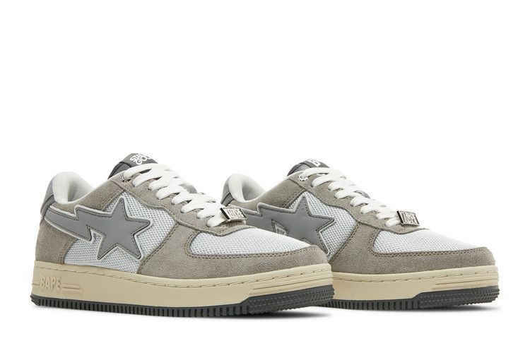 Stadium Goods x Bapesta 'Lexington Grey' — Lexington Grey/Beige