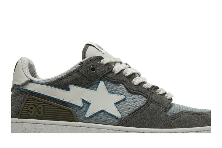 Stadium Goods x BAPE Sk8 Sta 'Claremont Blue' — Grey/Claremont Blue/Beige