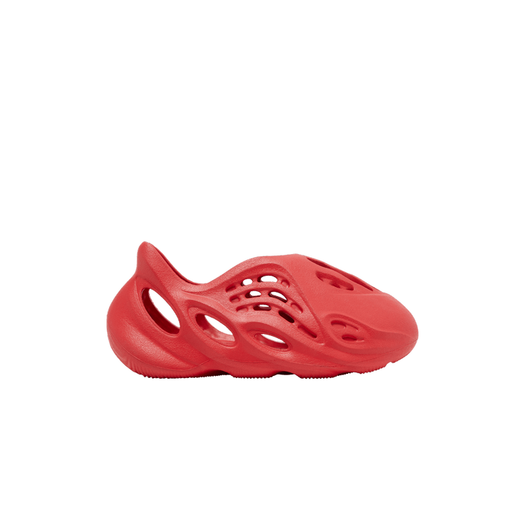 adidas Yeezy Foam Runner Kids 'Vermilion' — Vermilion/Vermilion/Vermilion