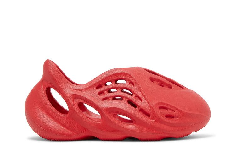 adidas Yeezy Foam Runner Kids 'Vermilion' — Vermilion/Vermilion/Vermilion