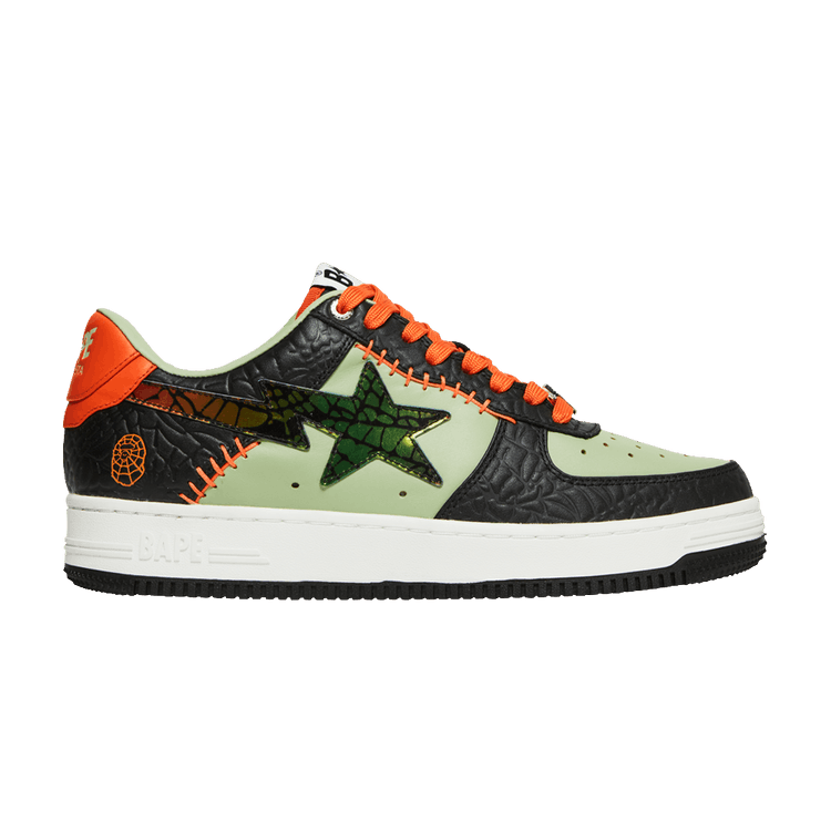 Bapesta 'Halloween' — Black/Khaki/Orange
