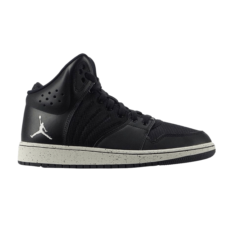 Air Jordan 1 Flight 4 Premium 'Black Grey' — Black/Grey
