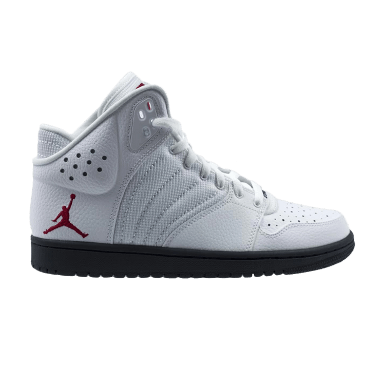 Air Jordan 1 Flight 4 Premium 'White Navy' — White/Gym Red-Midnight Navy