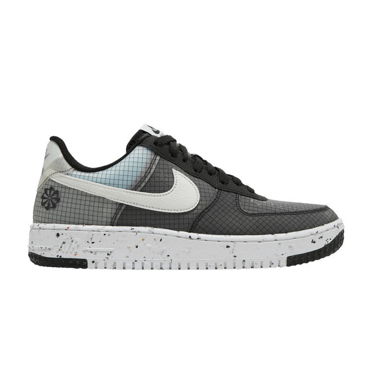 Nike Air Force 1 Crater 'Move To Zero - Black White' — Black/Volt/White