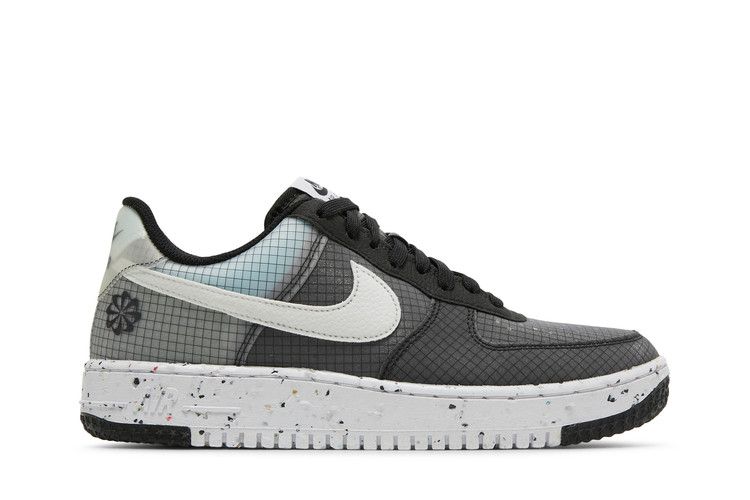Nike Air Force 1 Crater 'Move To Zero - Black White' — Black/Volt/White (2)