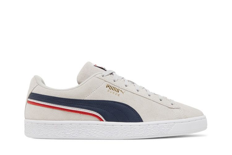 Puma Suede 'Triplex - Grey Violet New Navy' — Grey Violet/New Navy/White