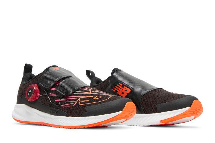 New Balance FuelCore Reveal BOA Big Kid 'Black Dynomite' — Black/Dynomite/Pink Glow