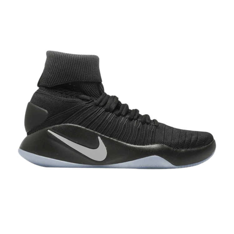 Nike Hyperdunk 2016 FK 'Blackout' — Black/Metallic Platinum