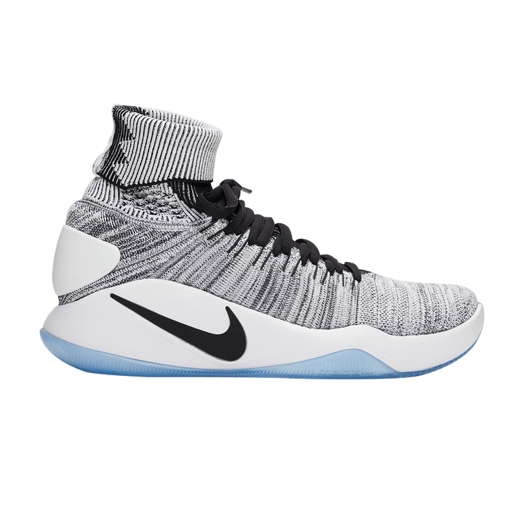 Nike Hyperdunk 2016 Flyknit 'Black White' — Black/White