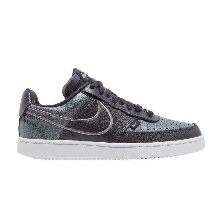 Nike Wmns Court Vision Low Premium 'Cave Purple' — Cave Purple/White/Light Violet Ore