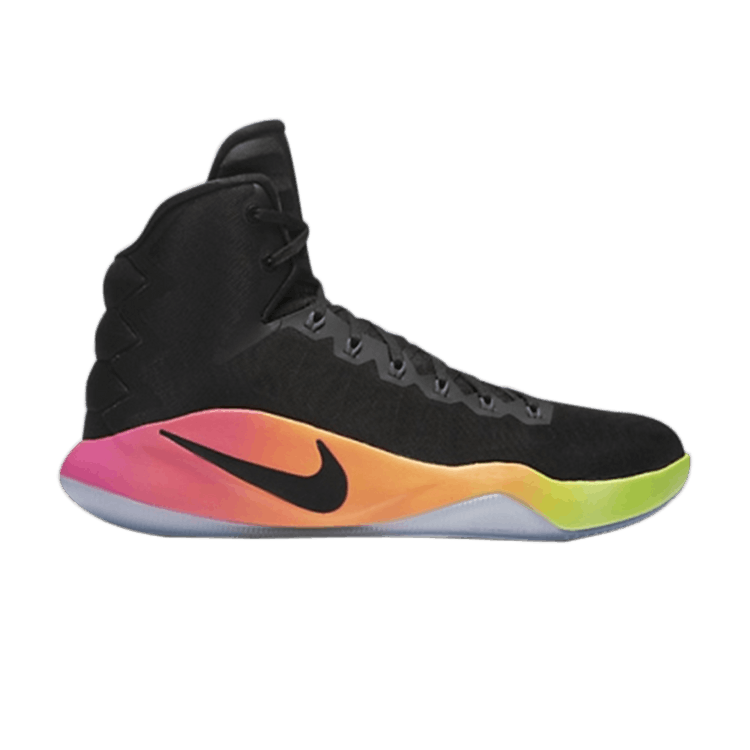 Nike Hyperdunk 2016 — Black/Black-Pink Blast-Volt