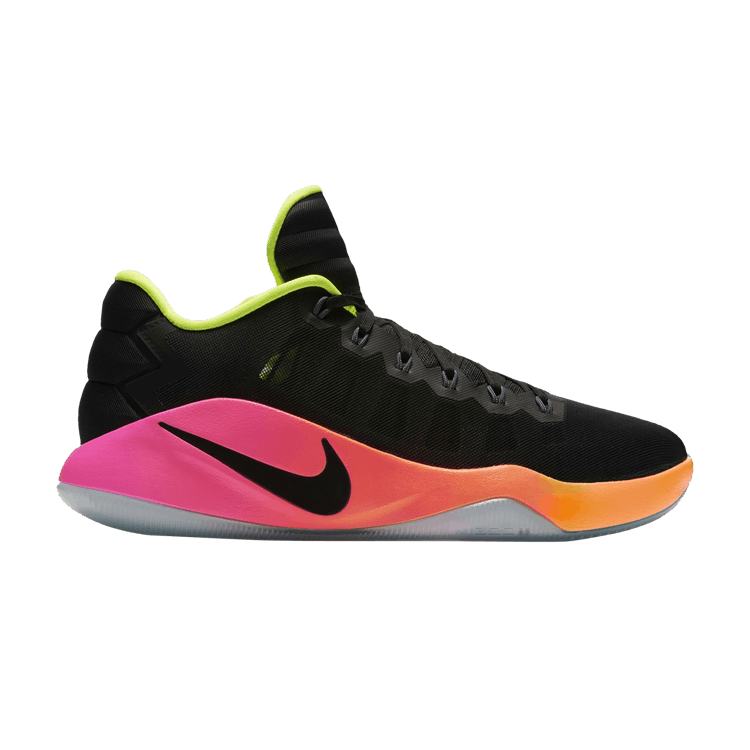 Nike Hyperdunk 2016 Low 'Unlimited' — Black/Black/Pink Blast/Volt/Total Orange