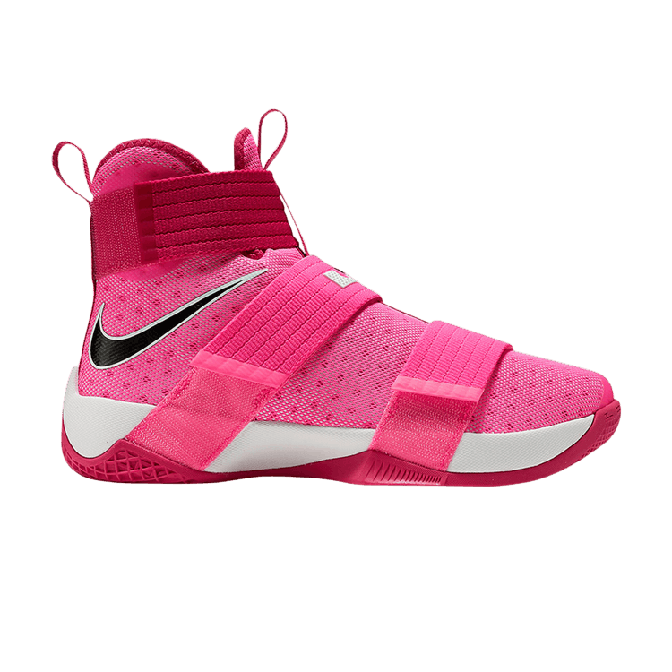 Nike Zoom LeBron Soldier 10 'KAY YOW' — Pink Blast/Vivid Pink/Black
