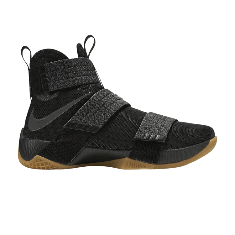 Nike LeBron Soldier 10 SFG EP 'Black Gum' — Black/Multi-Color/Dark Grey/Gum Light Brown