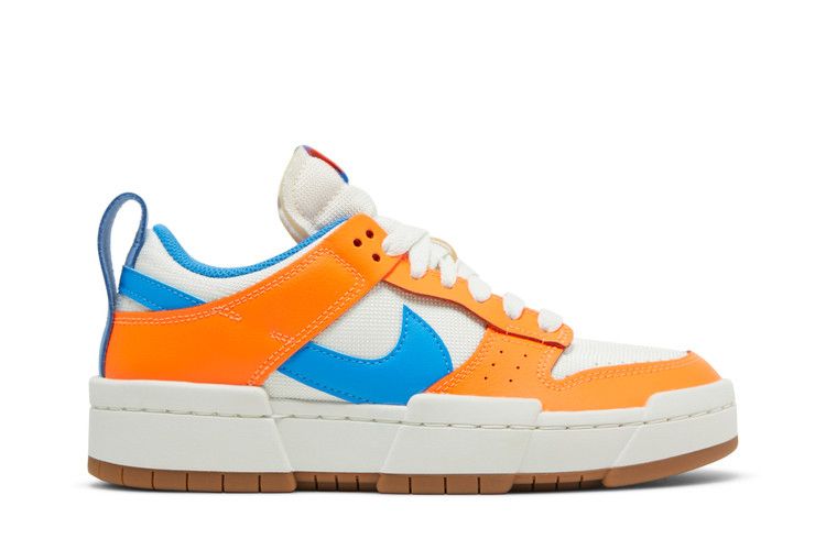 Nike Wmns Dunk Low Disrupt 'Supa' — Sail/Total Orange/Gum Medium Brown/Light Photo Blue (2)