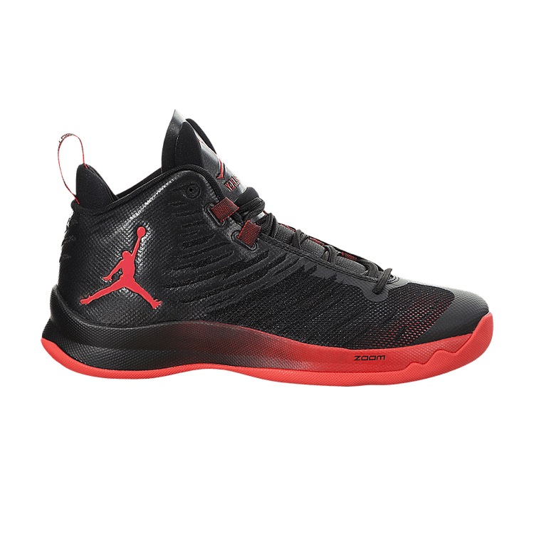 Air Jordan Super.Fly 5 'Bred' — Black/Infrared 23