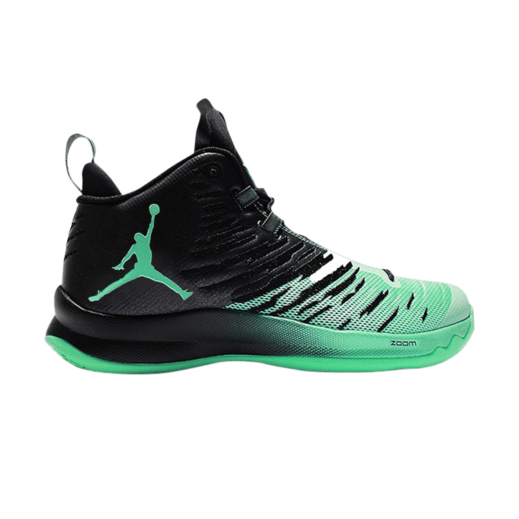 Air Jordan Super.Fly 5 'Green Glow' — Green Glow/Black/White