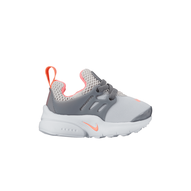 Nike Little Presto TD 'Platinum Lava Glow' — Pure Platinum/Lava Glow