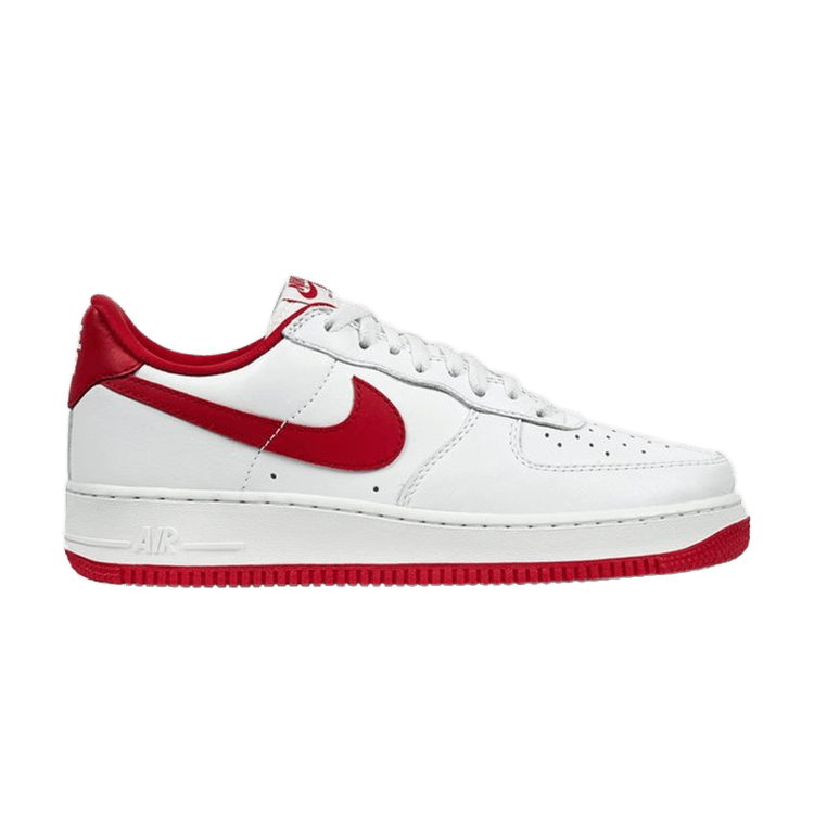 Nike Air Force 1 Low Retro 'University Red' — Summit White/University Red