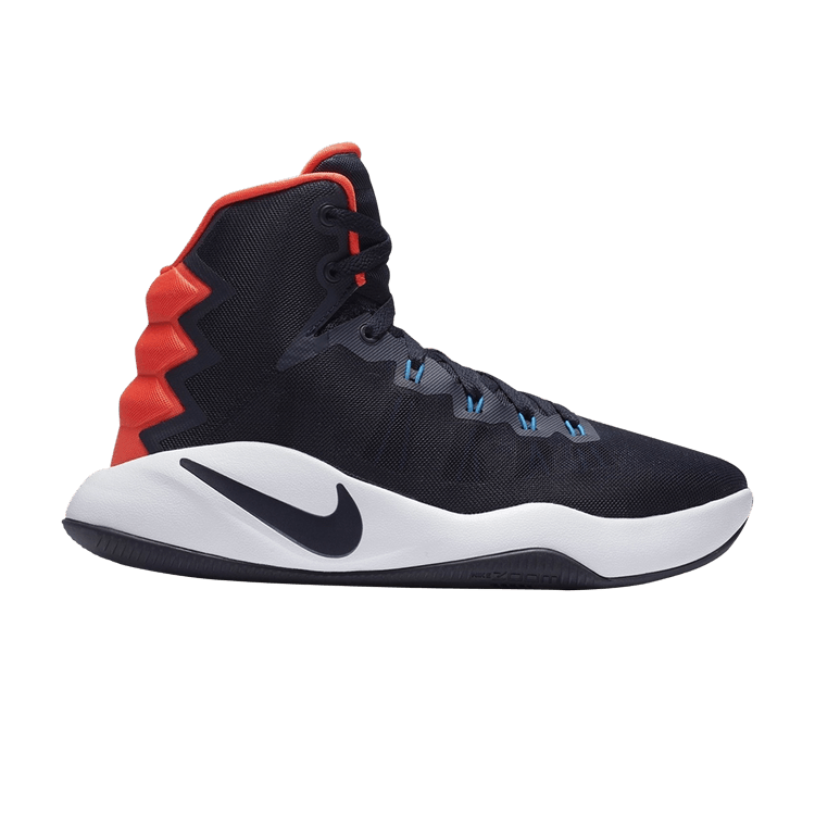 Nike Hyperdunk 2016 GS — Dark Obsidian/Bright Crimson-White