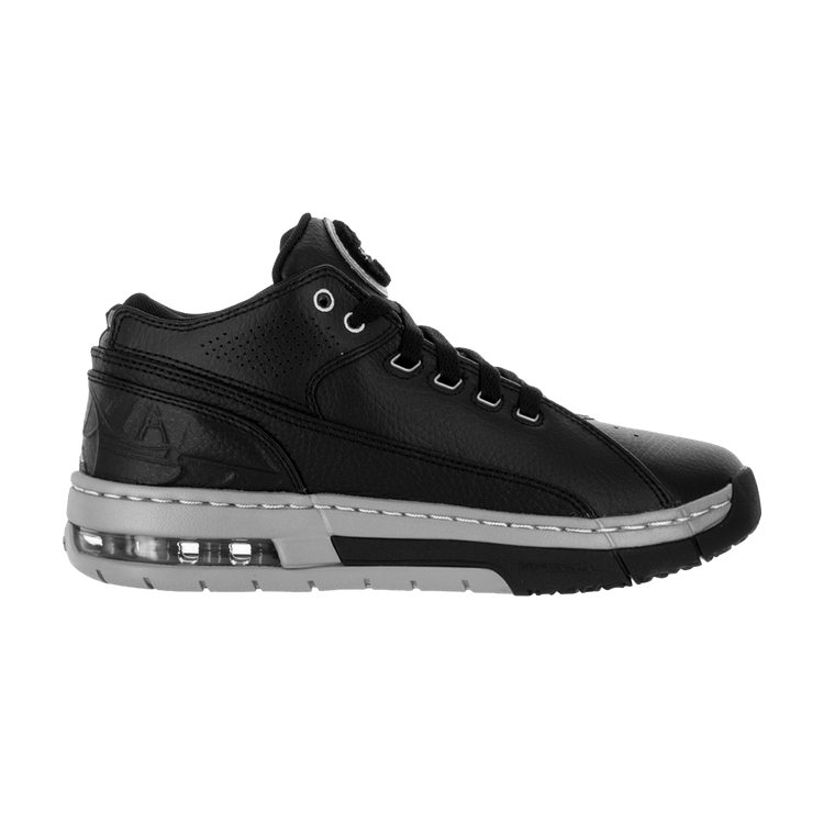 Air Jordan Ol' School Low 'Black Metallic Silver' — Black/Metallic Silver-Black