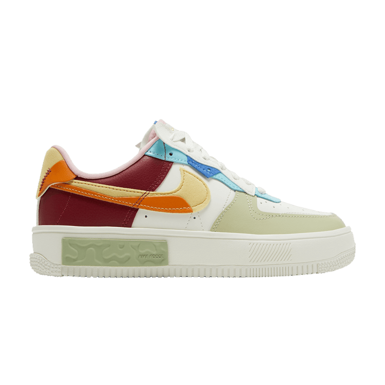 Nike Wmns Air Force 1 Fontanka 'St. Petersburg Raves' — Sail/Sunset/Pomegranate/Saturn Gold