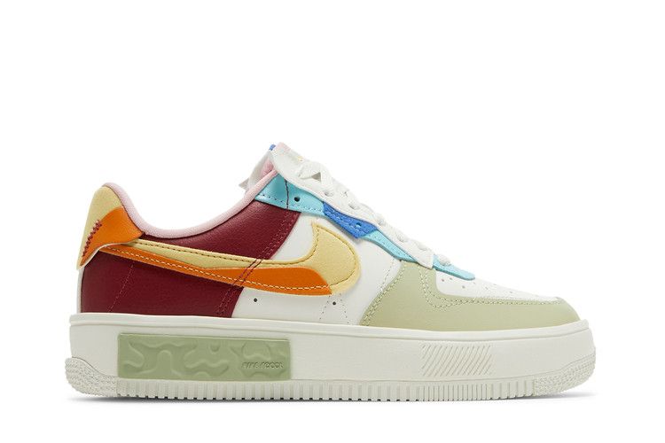 Nike Wmns Air Force 1 Fontanka 'St. Petersburg Raves' — Sail/Sunset/Pomegranate/Saturn Gold (2)