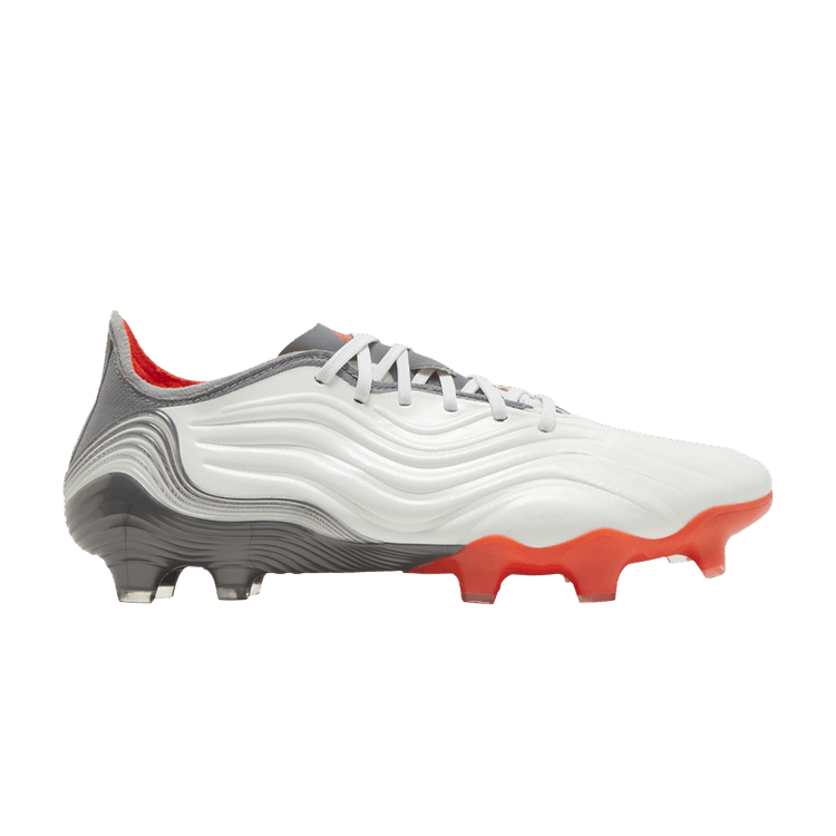 Adidas Copa Sense.1 FG 'White Solar Red' — Cloud White/Iron Metallic/Solar Red