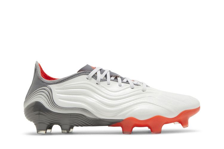 Adidas Copa Sense.1 FG 'White Solar Red' — Cloud White/Iron Metallic/Solar Red