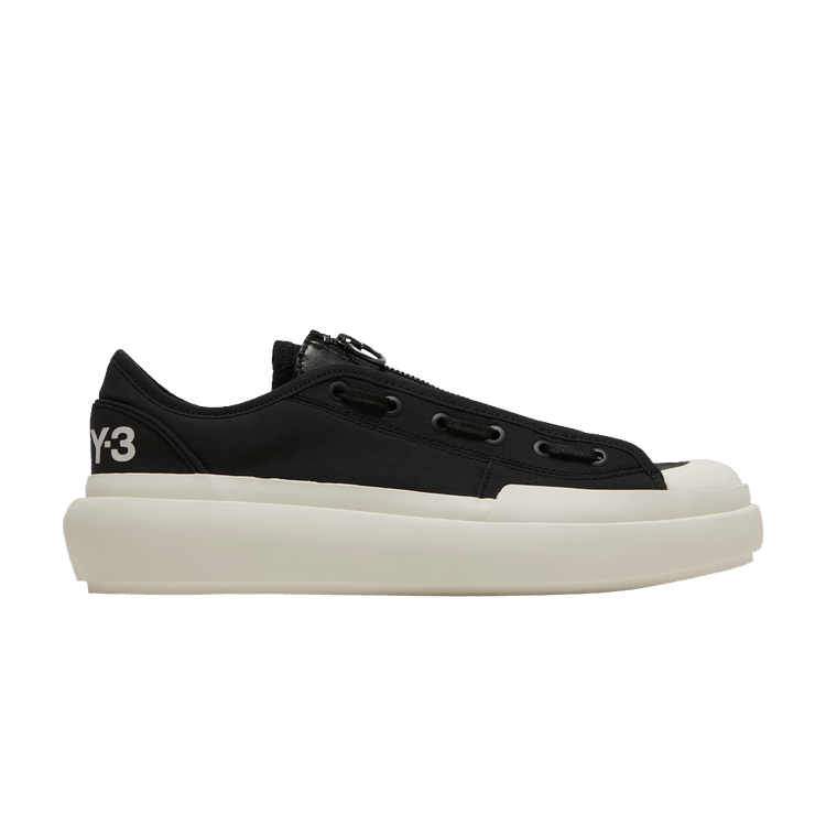 adidas Y-3 Ajatu Court Low 'Black White' — Black/Black/Core White