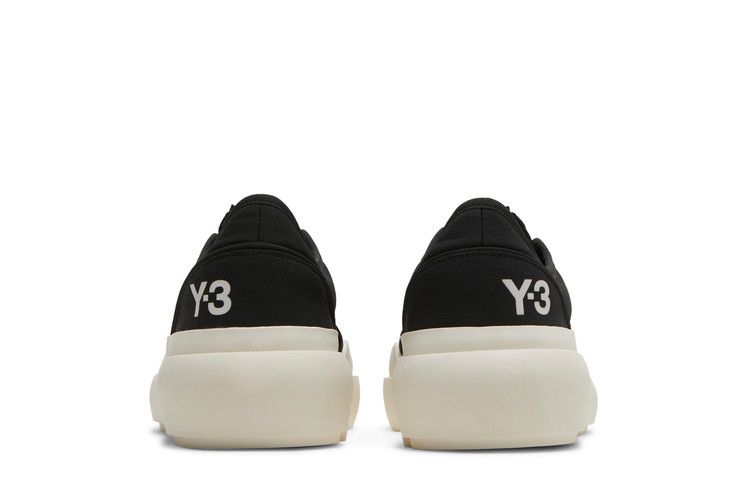 adidas Y-3 Ajatu Court Low 'Black White' — Black/Black/Core White