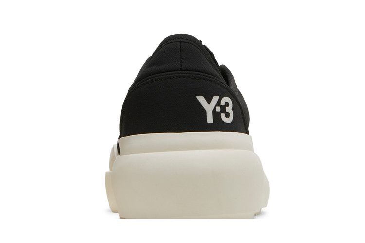 adidas Y-3 Ajatu Court Low 'Black White' — Black/Black/Core White