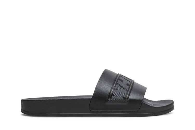 Off-White Industrial Sliders 'Black' — Black