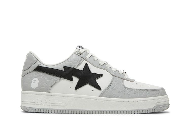 Bapesta Low M2 'White Grey' — White/Grey