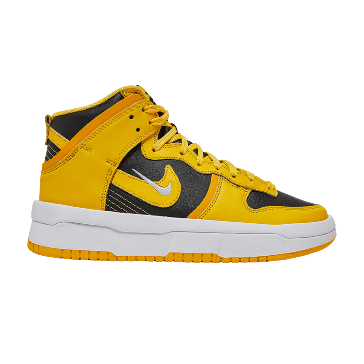 Nike Wmns Dunk High Up 'Goldenrod' — Black/University Gold/White/Varsity Maize