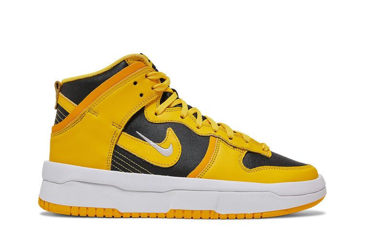 Nike Wmns Dunk High Up 'Goldenrod' — Black/University Gold/White/Varsity Maize (2)