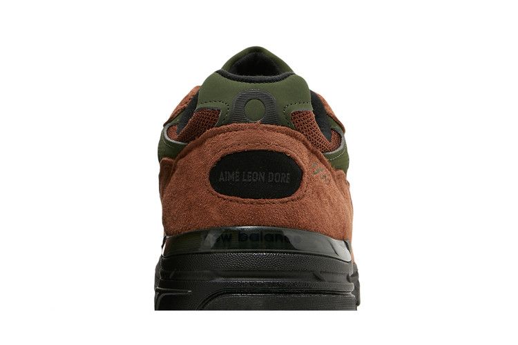 Aimé Leon Dore x New Balance 993 Made in USA 'Beef & Broccoli' — Brown