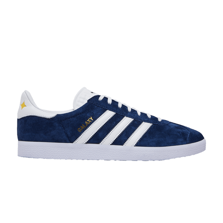 LA Galaxy x adidas Gazelle 'Team Navy' — Cloud White/Team Navy/Gold Metallic