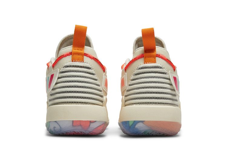 adidas Dame 7 EXTPLY 'Day of The Dead' — Tennessee Orange/Core Black/Cream White