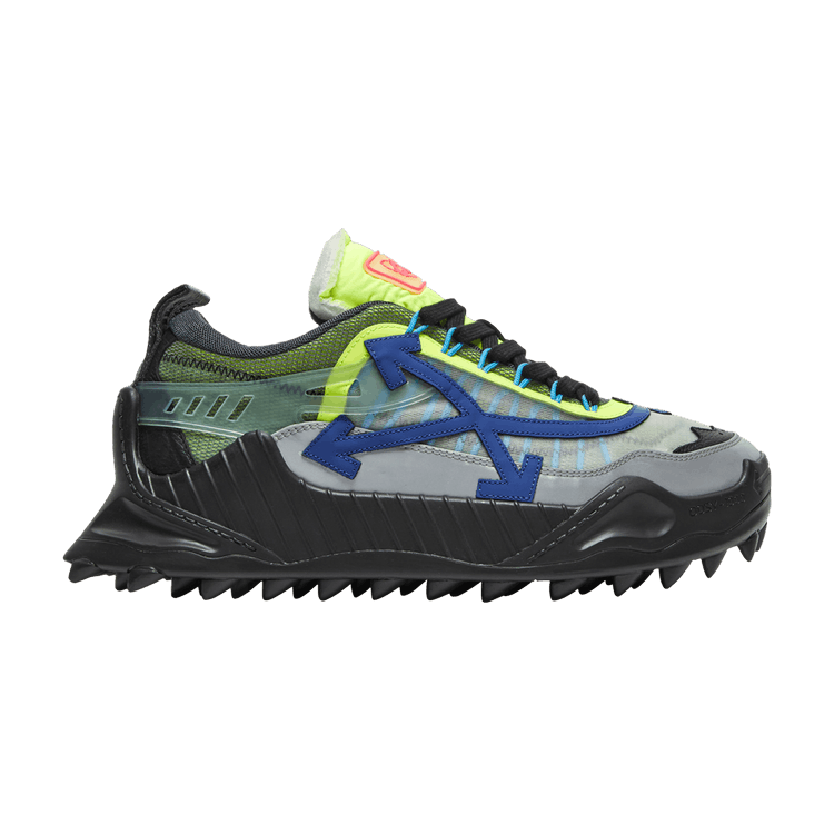 Off-White ODSY-1000 'Grey Lime' — Grey/Black/Lime/Navy
