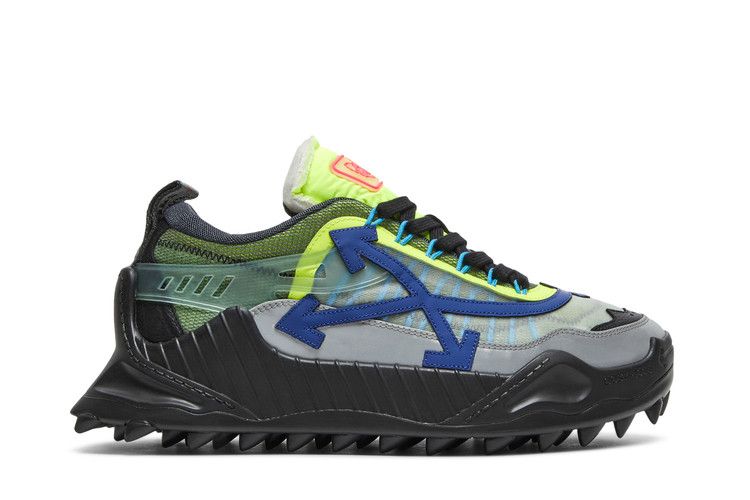 Off-White ODSY-1000 'Grey Lime' — Grey/Black/Lime/Navy