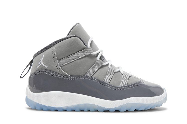 Air Jordan 11 Retro TD 'Cool Grey' 2021 — Medium Grey/White/Cool Grey