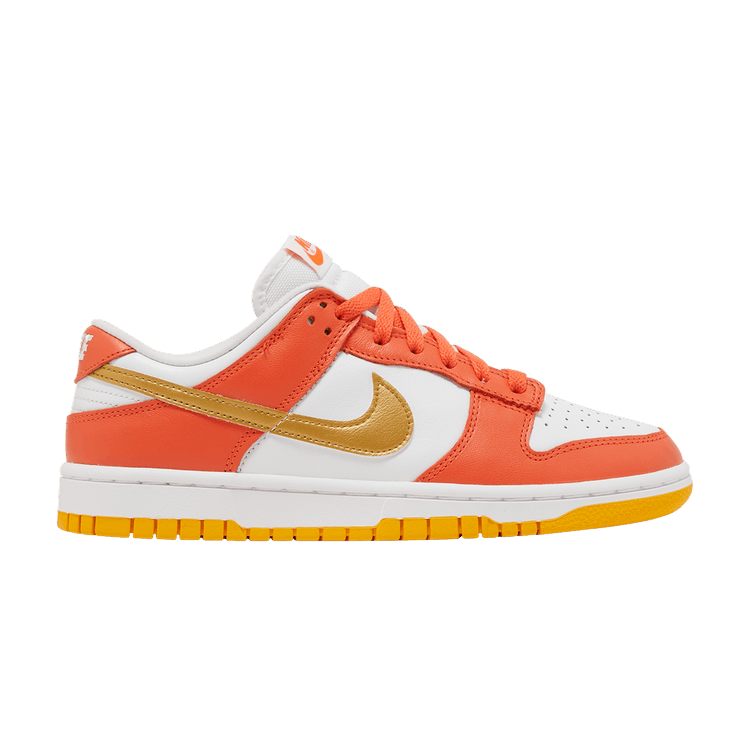 Nike Wmns Dunk Low 'Orange University Gold' — Orange/White/University Gold