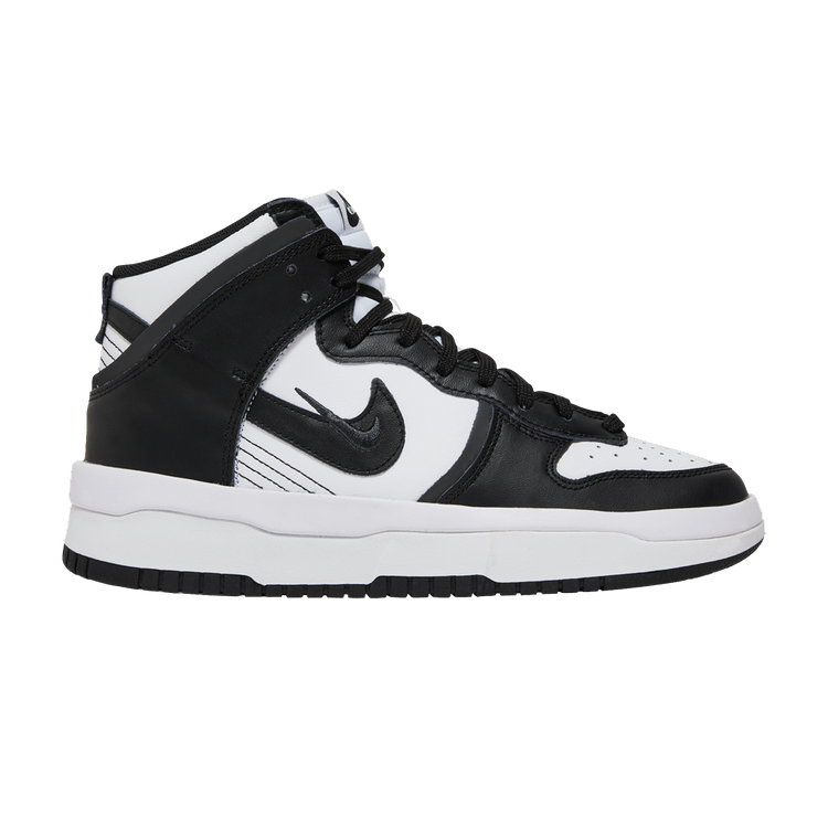 Nike Wmns Dunk High Up 'White Black' — White/Dark Smoke Grey/Black