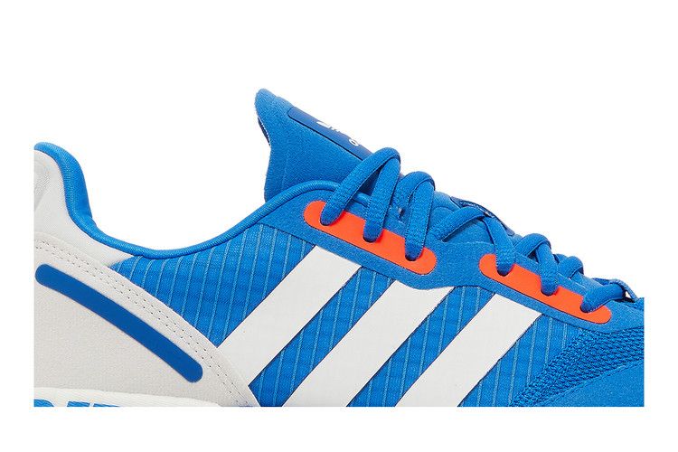 Adidas ZX 1K Boost 'Glow Blue Solar Red' — Glow Blue/Cloud White/Solar Red
