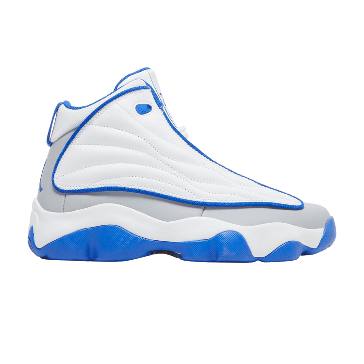 Air Jordan Pro Strong GS 'White Hyper Royal' — White/Hyper Royal/Neutral Grey