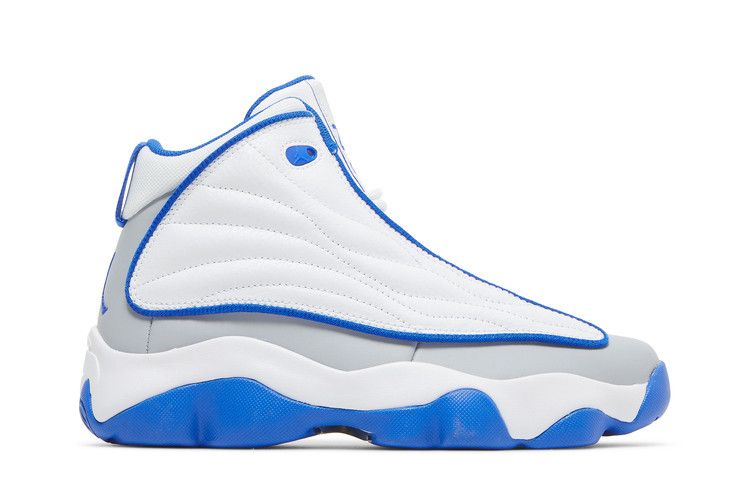 Air Jordan Pro Strong GS 'White Hyper Royal' — White/Hyper Royal/Neutral Grey