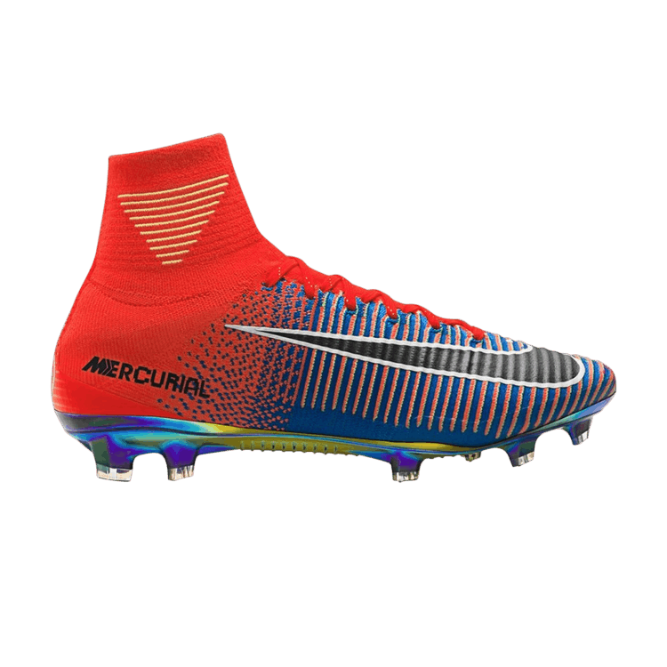 EA Sports x Nike Mercurial Superfly 'Total Crimson Photo Blue' — Total Crimson/Photo Blue/Ghost Green/Black