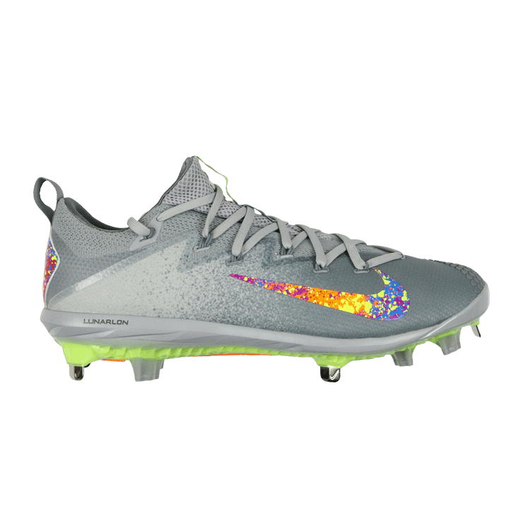 Nike Lunar Vapor Ultrafly Elite 'Wolf Grey Multi Paint Splatter' — Wolf Grey/Anthracite/Volt